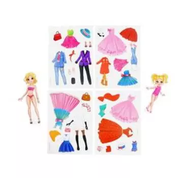 Магнитный набор в коробке «Мама и дочка», уценка (помята упаковка)