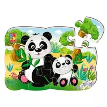 Магнитный пазл «Пандочка», 12 элементов