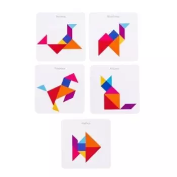 Магнитный танграм в книжке «Животные»