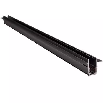 Магнитный трековый шинопровод TRM-R20-200B встраиваемый NOVA 2м 48V черный