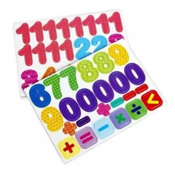 Магнитная игра «Цифры и знаки», 45 элементов