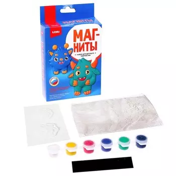 Магниты из гипса «Милые кошмарики»