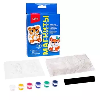 Магниты из гипса «Милые рыжики»