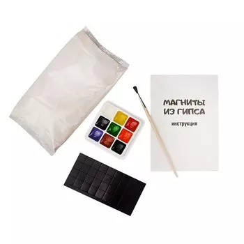 Магниты из гипса под роспись «Для девочек»