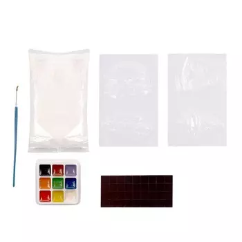 Магниты из гипса под роспись «Фастфуд»