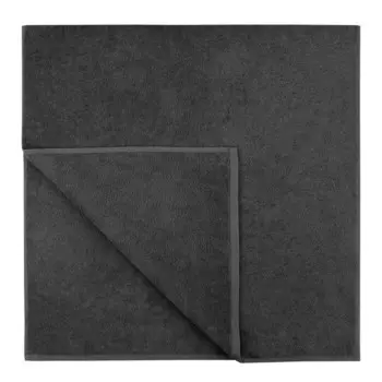 Махровое полотенце, размер 50х100 см, цвет серый