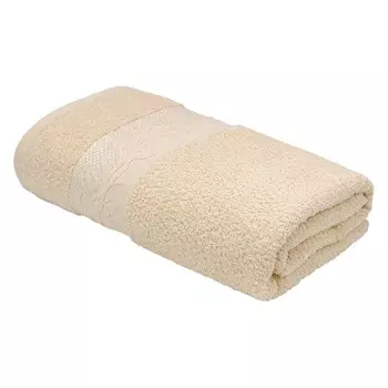 Махровое полотенце, размер 70х130 см, цвет бежевый