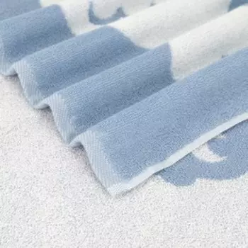 Махровое полотенце «Рыбки», размер 100x100 см