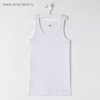 Майка детская, цвет белый, рост 158 см (80)