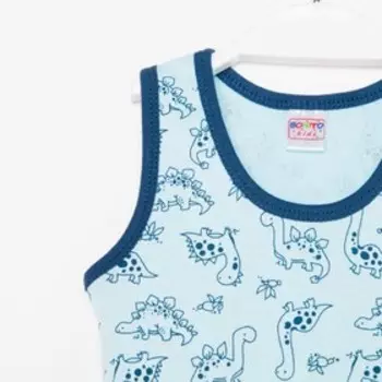 Майка детская, цвет индиго, рост 62