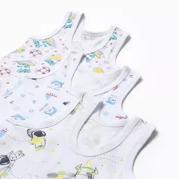 Майка детская, цвет микс, рост 110-116 см