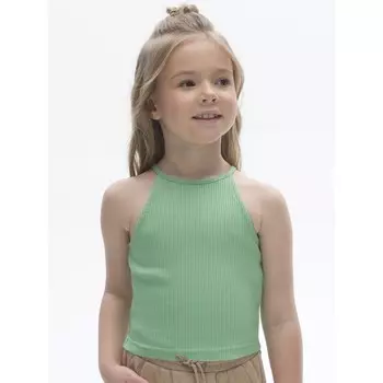 Майка для девочек, рост 104 см, цвет яблочный