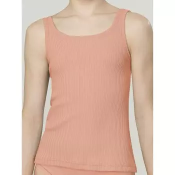 Майка для девочек, рост 134 см, цвет персиковый