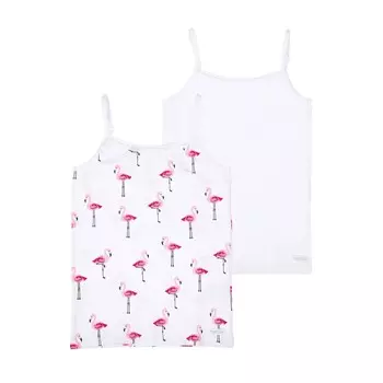 Майка для девочки, рост 146 см, 2 шт