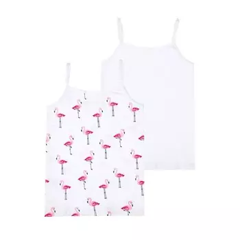 Майка для девочки, рост 158 см, 2 шт