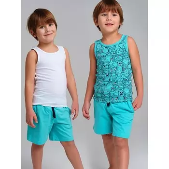 Майка для мальчика PlayToday, рост 122 см, 2 шт