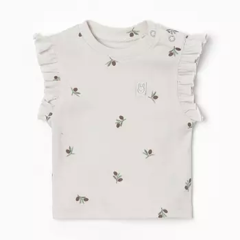 Майка Крошка Я Olives, р. 74-80, молочный