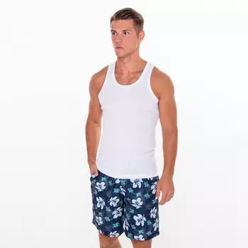 Майка мужская, цвет белый, размер 48 (М)