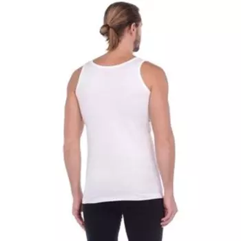 Майка мужская, цвет белый, размер 52 (L)