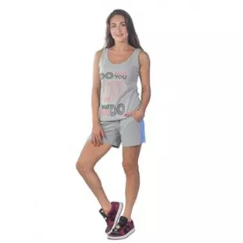 Майка, размер 46, цвет серая