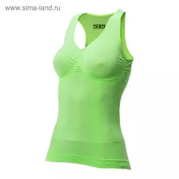 Майка SIXS SMG Color, размер S, зелёная