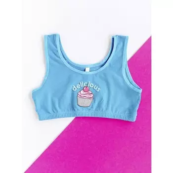 Майка-топ для девочки, рост 134 см