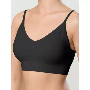 Майка-топ для женщин, размер M, цвет чёрный