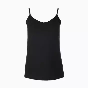 Майка женская, цвет чёрный, размер 48