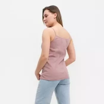 Майка женская, цвет мокко, размер 44-46 (M)