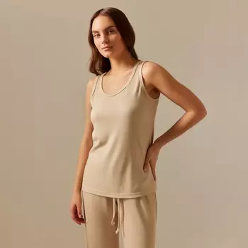 Майка домашняя женская SL HOME Soft Home, размер L, бежевая