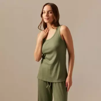 Майка домашняя женская SL HOME Soft Home, размер L, оливковая