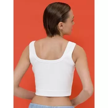 Майка женская, размер 44, цвет белый