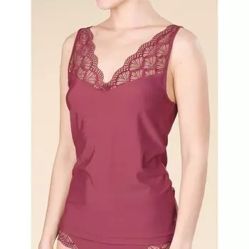 Майка женская, размер 46, цвет бордовый