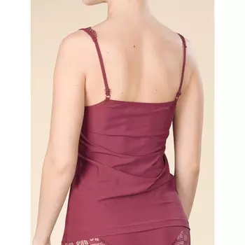 Майка женская, размер 48, цвет бордовый