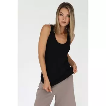 Майка женская с широкими бретелями, размер 44