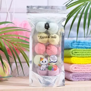 Бомбочки для ванны Rainbow balls "Ты сильная и независимая" 150 г