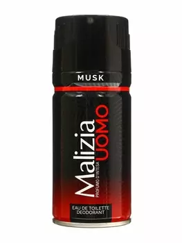 MALIZIA Дезодорант aэрозоль муж. MUSK 150 мл