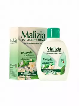 MALIZIA Гель для интимной гигиены GREEN TEA & JASMINE 200 мл