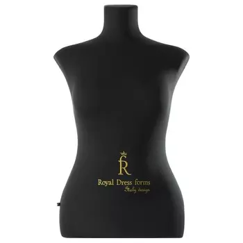 Манекен портновский Кристина, комплект Премиум, размер 46, цвет чёрный, подставка «Звезда» и магнит-трафарет