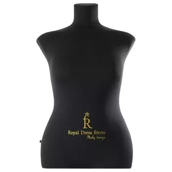 Манекен портновский Кристина, комплект Премиум, размер 48, цвет чёрный, подставка «Звезда» и магнит-трафарет