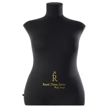 Манекен портновский Кристина, комплект Премиум, размер 52, цвет чёрный, подставка «Звезда» и магнит-трафарет