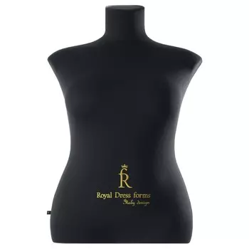 Манекен портновский Кристина, комплект Премиум, размер 54, цвет чёрный, подставка «Звезда» и магнит-трафарет