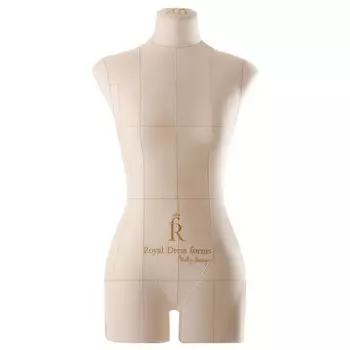 Манекен портновский Моника, комплект Про, размер 40, цвет бежевый, накладки, руки, нога и голова