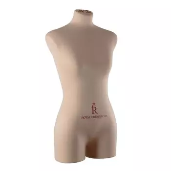 Манекен портновский женский Виктория, комплект Стандарт, размер 42, цвет бежевый, магнит-трафарет