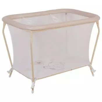 Манеж Polini kids Classic «Слоник», цвет макиато