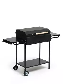 Мангал GrilMe, 3511583 см, сталь 2 мм, 2 полки, колёса