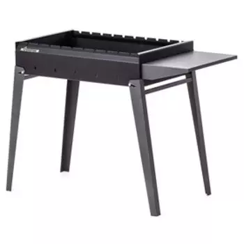 Мангал «Классика 600», 84.63860.7 см, 2 мм, складные ножки, боковая полка