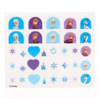 Маникюрный набор. Наклейки для ногтей, Холодное сердце