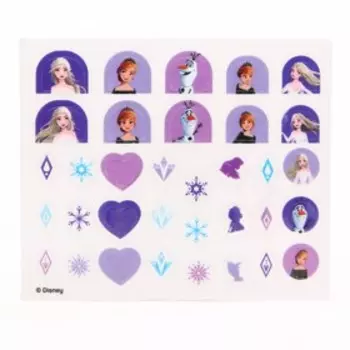 Маникюрный набор. Наклейки для ногтей, Холодное сердце