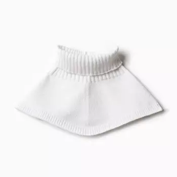 Манишка детская, цвет белый